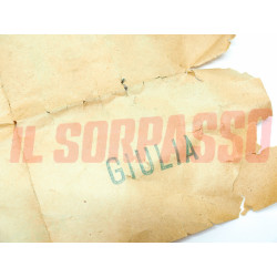 SERRATURA ANTIFURTO RUOTA DI SCORTA A.R GT DUETTO GIULIA 1750 2000 ACCESSORIO