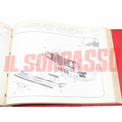 CATALOGO PARTI RICAMBIO CARROZZERIA MECCANICA LANCIA FLAVIA 2000 BERLINA COUPE