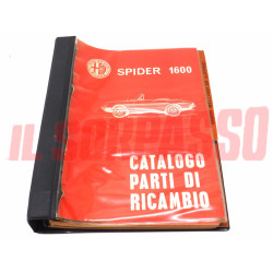 CATALOGO RICAMBI CARROZZERIA MECCANICA ALFA ROMEO DUETTO OSSO DI SEPPIA 1600