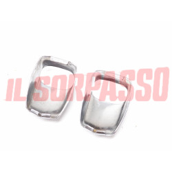 TERMINALI CROMATI MANIGLIA TIRA PORTA LANCIA FULVIA BERLINA 1970 NOS 82267364