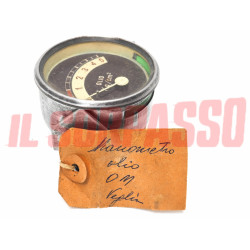 STRUMENTO MANOMETRO CRUSCOTTO OLIO AUTOCARRO FIAT OM ANNI 40 50 ORIGINALE VEGLIA