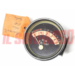 STRUMENTO MANOMETRO CRUSCOTTO OLIO AUTOCARRO FIAT OM ANNI 40 50 ORIGINALE VEGLIA