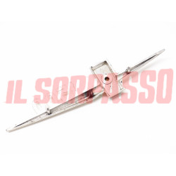 SCRITTA FREGIO MOSTRINA CRUSCOTTO PORTA RADIO FIAT 1500 BERLINA ORIGINALE NOS