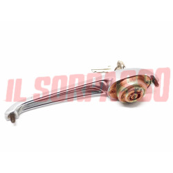 MANIGLIA PORTA ANTERIORE SINISTRA CON CHIAVE IN METALLO FIAT 238 241 ORIGINALE