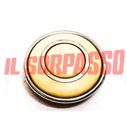 PULSANTE CLACSON DOPPIO VOLANTE FIAT 1100 E TOPOLINO 500 A B C AVORIO