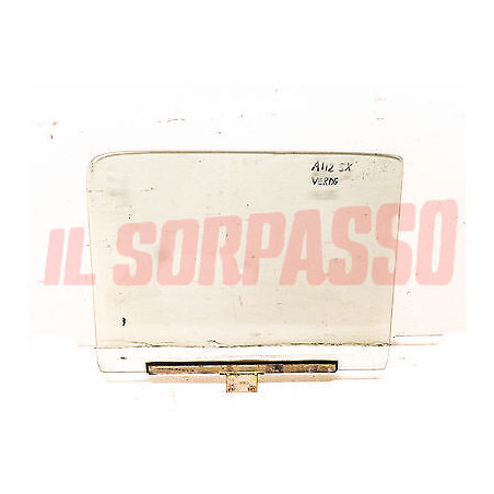 VETRO SCENDENTE PORTA SINISTRA AUTOBIANCHI A112 + ABARTH VERDE GLASS LEFT DOOR