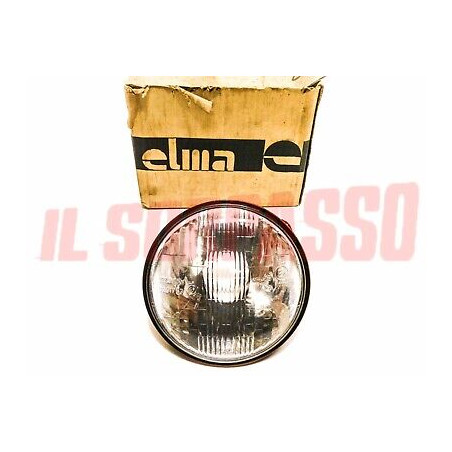 GRUPPO OTTICO FANALE FARO NO OSCURATORE FIAT 128 COUPE SL 131 SPECIAL 132 ELMA