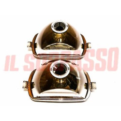 GRUPPI OTTICI DESTRO SINISTRO FANALE FARO FIAT 131 1.3 - 1.6 ORIGINALI CARELLO