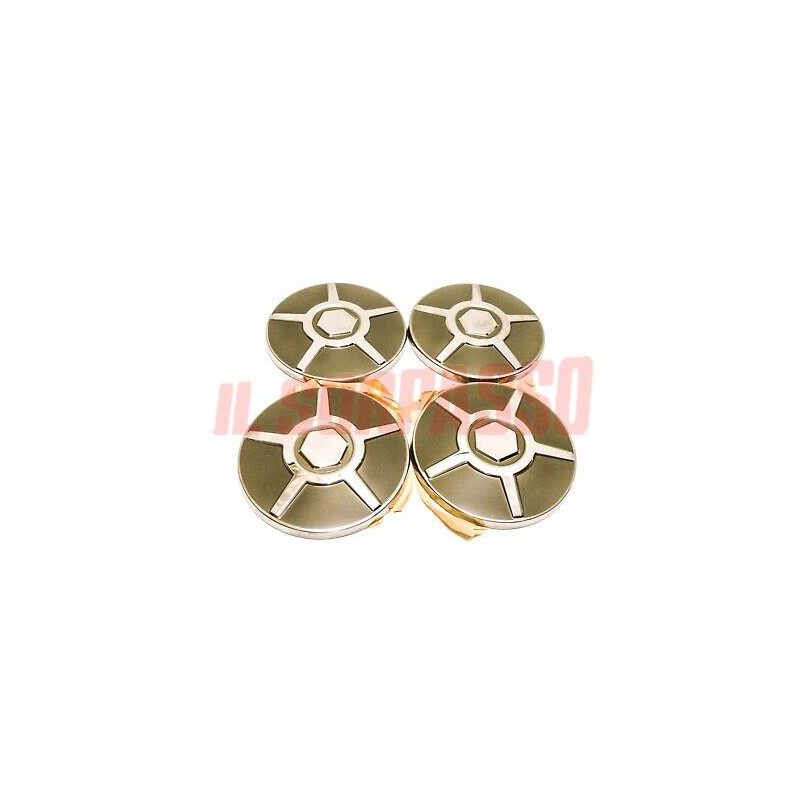 Copriruota Sparco SPC1473SVGR Sicilia - Set Di 4, Per Cerchi Da 14", Colore Argento/Grigio, In ABS Resistente