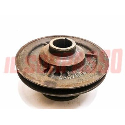 PULEGGIA DOPPIA ALBERO MOTORE FIAT 132 1600 - 2000 cc ORIGINALE 4387005