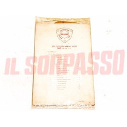 GUARNIZIONI KIT SERIE MOTORE FIAT 1100 103 2 SERIE E ORIGINALI