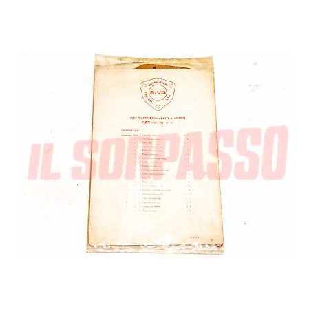 GUARNIZIONI KIT SERIE MOTORE FIAT 1100 103 2 SERIE E ORIGINALI