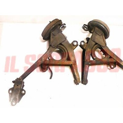 TRAPEZI SOSPENSIONI POSTERIORI + STAFFE FIAT 850 COUPE - SPIDER ORIGINALI 