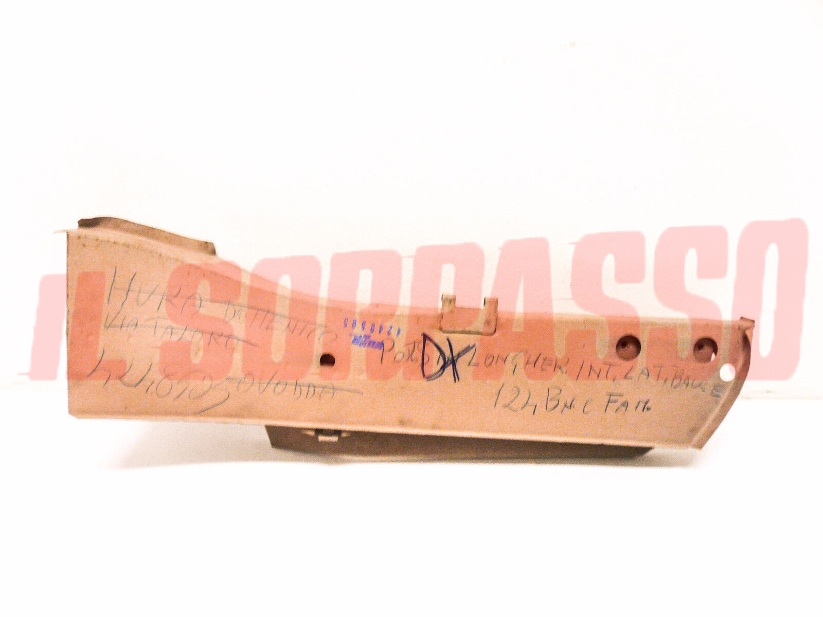 MONTANTE RIVESTIMENTO POSTERIORE TRAVERSA DESTRA FIAT 124 BERLINA ORIGINALE