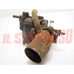 CARBURATORE + COLLETTORE WEBER 320F FIAT 238 FURGONE ORIGINALE