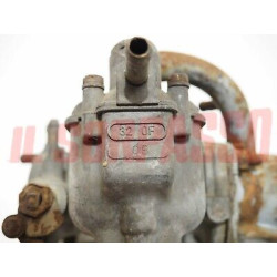 CARBURATORE + COLLETTORE WEBER 320F FIAT 238 FURGONE ORIGINALE