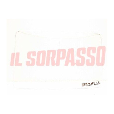 VETRO LUNOTTO POSTERIORE FIAT 850 COUPE SPORT ORIGINALE USATO