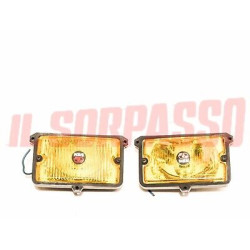 FENDINEBBIA GIALLI RETTANGOLARI SIEM FIAT 127 128 A112 124 125 131 