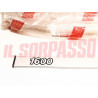 PROFILO MODANATURA FASCIA POSTERIORE FIAT ARGENTA 1600 ORIGINALE