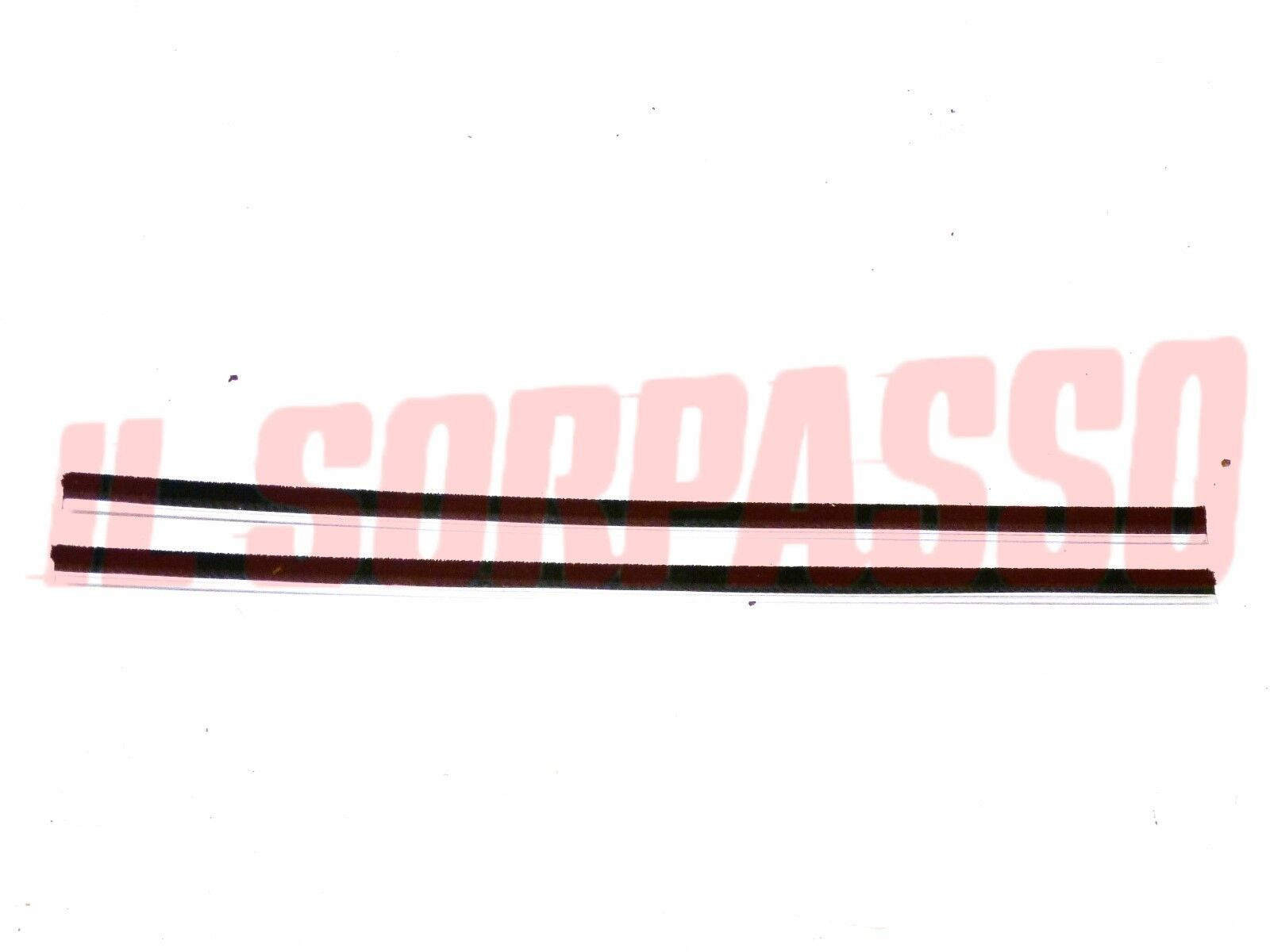 GUARNIZIONI PROFILI RASAVETRI PORTE INTERNI FIAT 124 SPIDER - SPORT GUARNIZIONI PROFILI RASAVETRI PORTE INTERNI FIAT 124 SPIDER - SPORT