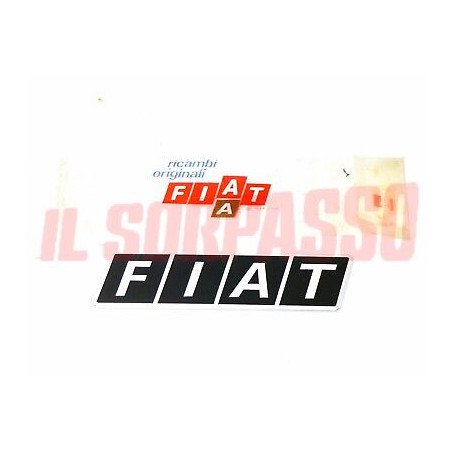 SCRITTA FRONTALE CALANDRA FIAT 242 FURGONE ORIGINALE