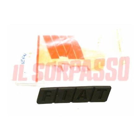 SCRITTA TAPPO COPERCHIO PULSANTE CLACSON  VOLANTE FIAT 131 ULTIMO TIPO ORIGINALE