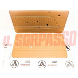 PANNELLI PORTA DESTRO SINISTRO AUTOBIANCHI A112 + ABARTH ORIGINALI BEIGE