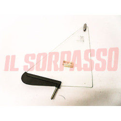 DEFLETTORE  VETRO PORTA SINISTRA FIAT 128 BERLINA 2 SERIE ORIGINALE